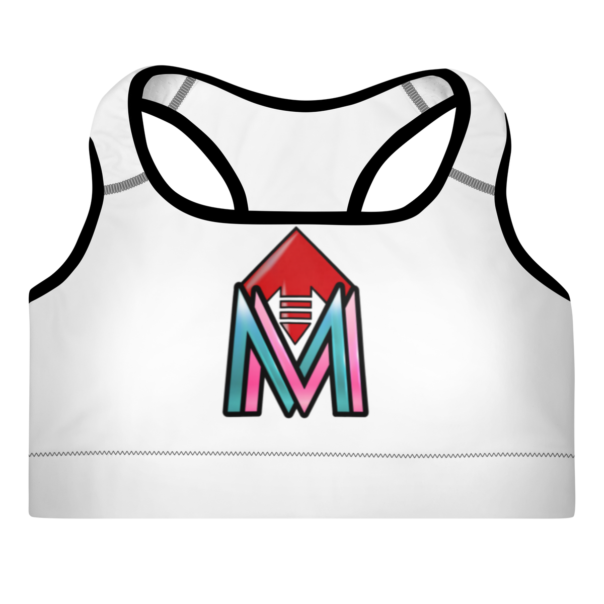 MrAndMrsLVLUp - Sport-BH mit Druck