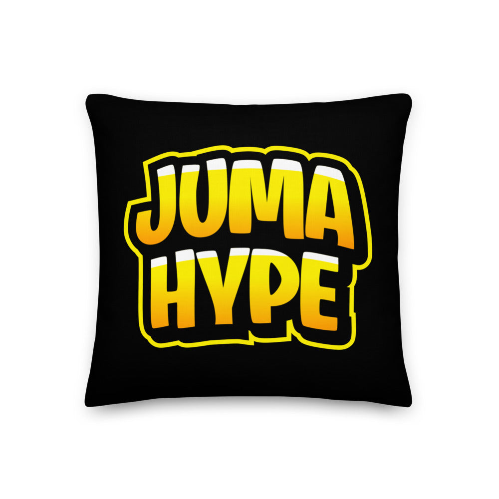 diejumas - "JUMA HYPE"-Kissen 18"x18" beidseitig bedruckt