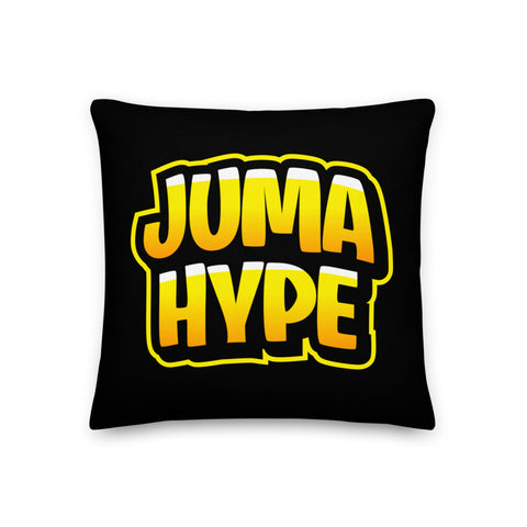 diejumas - "JUMA HYPE"-Kissen 18"x18" beidseitig bedruckt