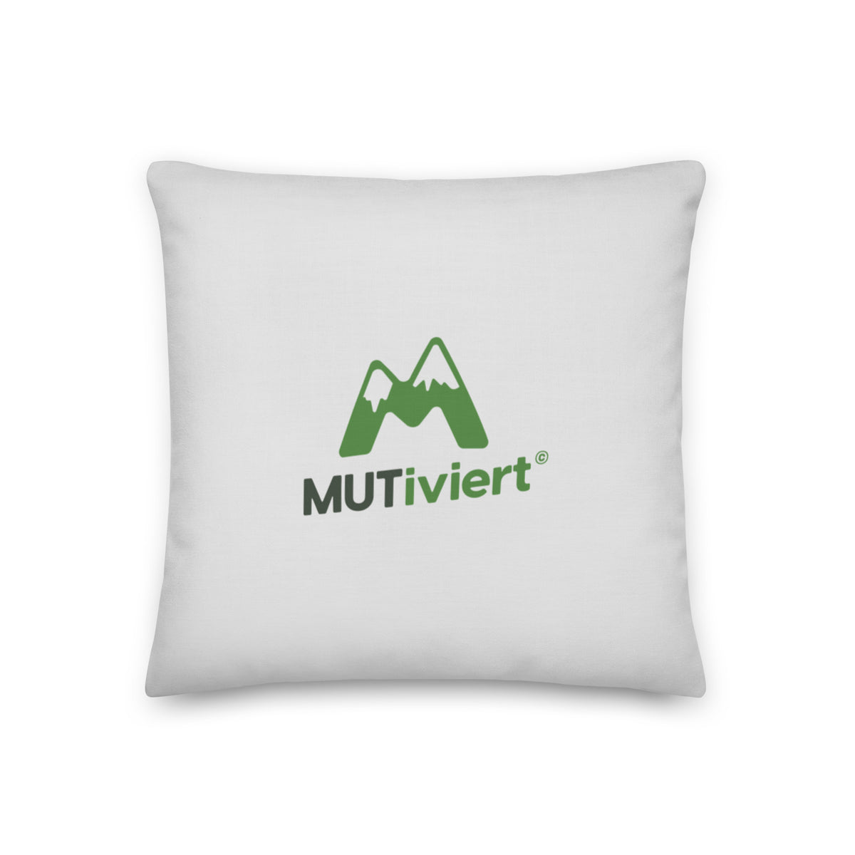 MUTiviert - Premium-Kissen mit Druck