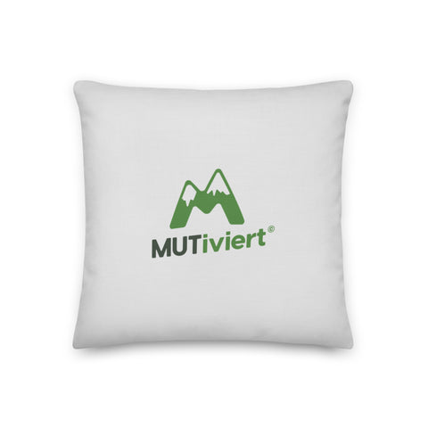 MUTiviert - Premium-Kissen mit Druck