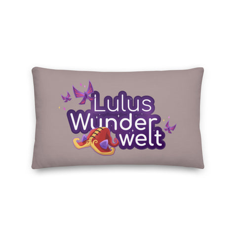 LulusWunderwelt - Premium-Kissen mit Druck