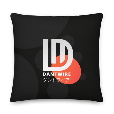 dantwire - Premium Allover-Kissen mit Druck