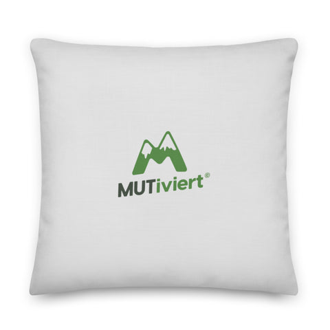 MUTiviert - Premium-Kissen mit Druck