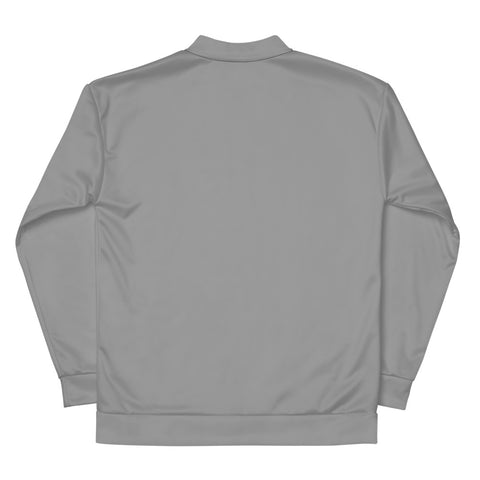 L2TheRoad - "L2" und "Adler" Bomberjacke in Grau mit Stick