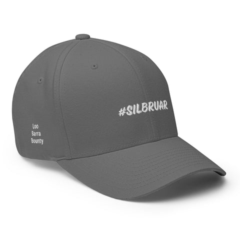 Silbruar - Flexfit-Cap mit Stick