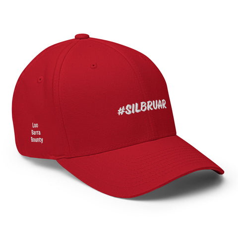 Silbruar - Flexfit-Cap mit Stick