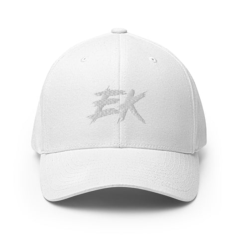 Eumelkater - Flexfit-Cap mit geschl. Rückseite mit Stick