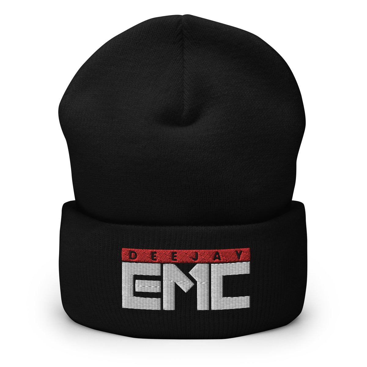 Twitcherlab/DJ-EMC - Beanie mit weißem Stick