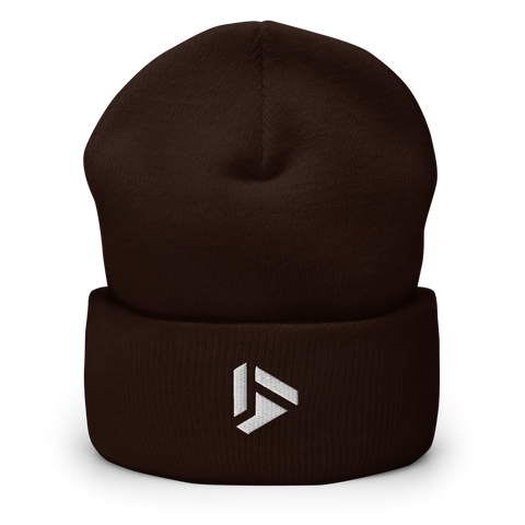 Diesegloria - Beanie Mütze mit Umschlag und Stick
