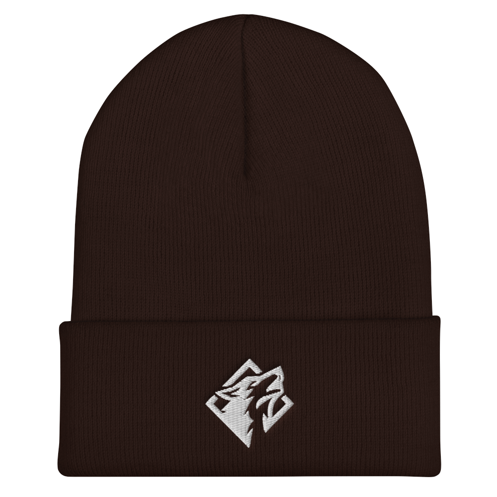 getgrimz - Beanie Mütze mit Umschlag und Stick