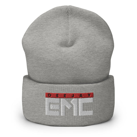 Twitcherlab/DJ-EMC - Beanie mit weißem Stick