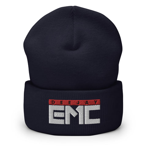 Twitcherlab/DJ-EMC - Beanie mit weißem Stick