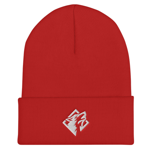 getgrimz - Beanie Mütze mit Umschlag und Stick