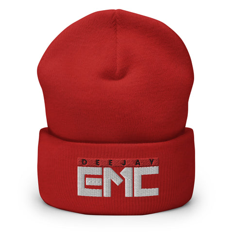 Twitcherlab/DJ-EMC - Beanie mit weißem Stick