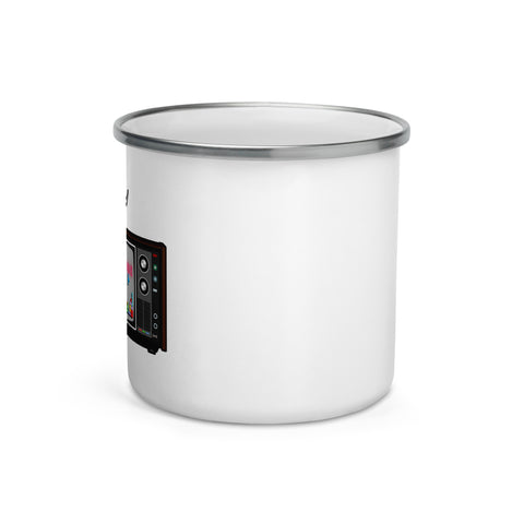 BrannersGuteStube - Emailletasse mit Druck