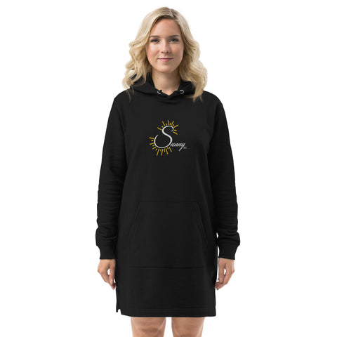 Sunshine_girl1 - Hoodiekleid mit Stick