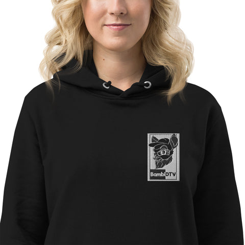 BambiDTV - Damen-Bio-Hoodiekleid mit Stick