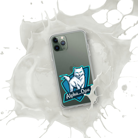 Alpha_Opa - iPhone-Hülle mit Druck