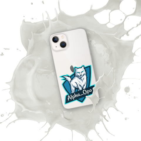 Alpha_Opa - iPhone-Hülle mit Druck