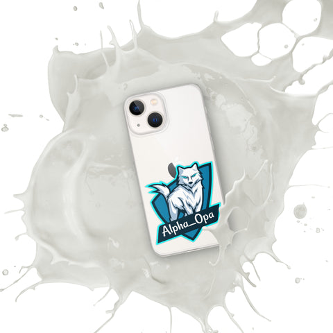 Alpha_Opa - iPhone-Hülle mit Druck