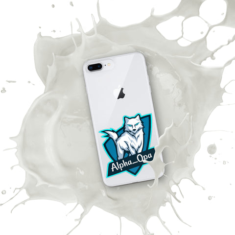 Alpha_Opa - iPhone-Hülle mit Druck