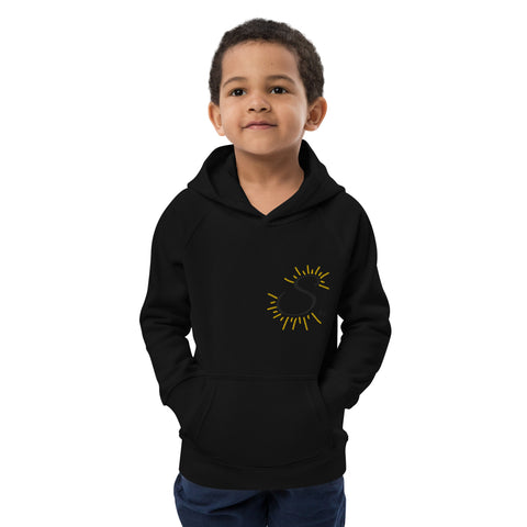 Sunshine_girl1 - Kinder-Bio-Hoodie mit Stick