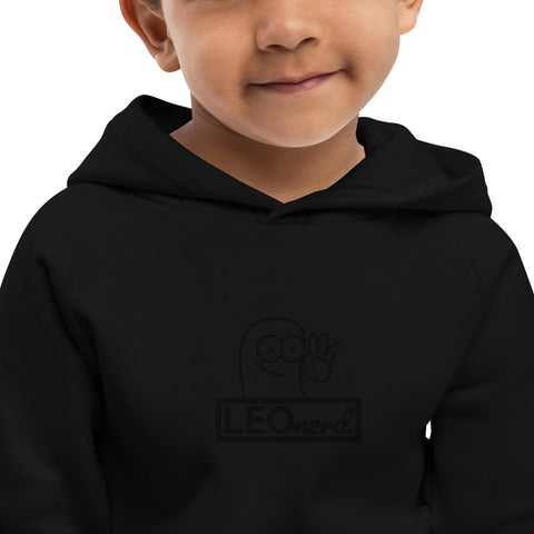 LeoNerd87 - Kinder-Bio-Hoodie mit Stick