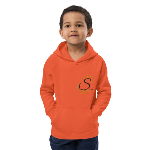 Sunshine_girl1 - Kinder-Bio-Hoodie mit Stick