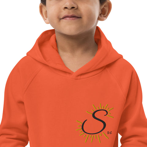 Sunshine_girl1 - Kinder-Bio-Hoodie mit Stick