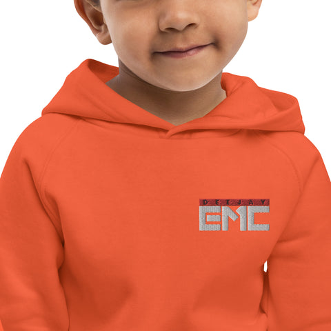 Twitcherlab/DJ-EMC - Kinder-Hoodie aus Bio-Baumwolle mit Stick