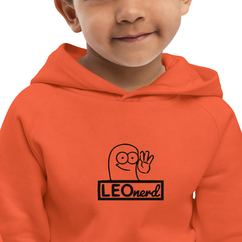 LeoNerd87 - Kinder-Bio-Hoodie mit Stick