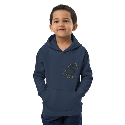 Sunshine_girl1 - Kinder-Bio-Hoodie mit Stick