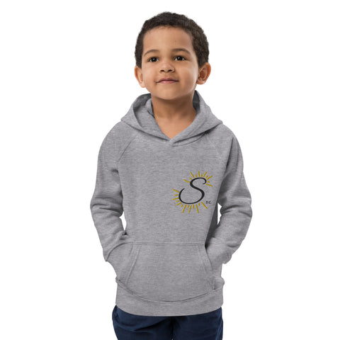 Sunshine_girl1 - Kinder-Bio-Hoodie mit Stick
