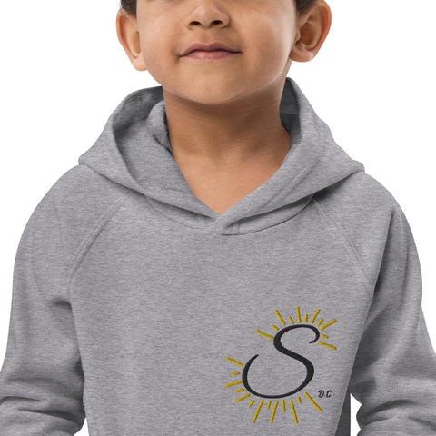 Sunshine_girl1 - Kinder-Bio-Hoodie mit Stick