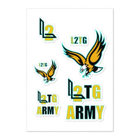 L2theroad - Sticker-Blatt mit versch. Logos
