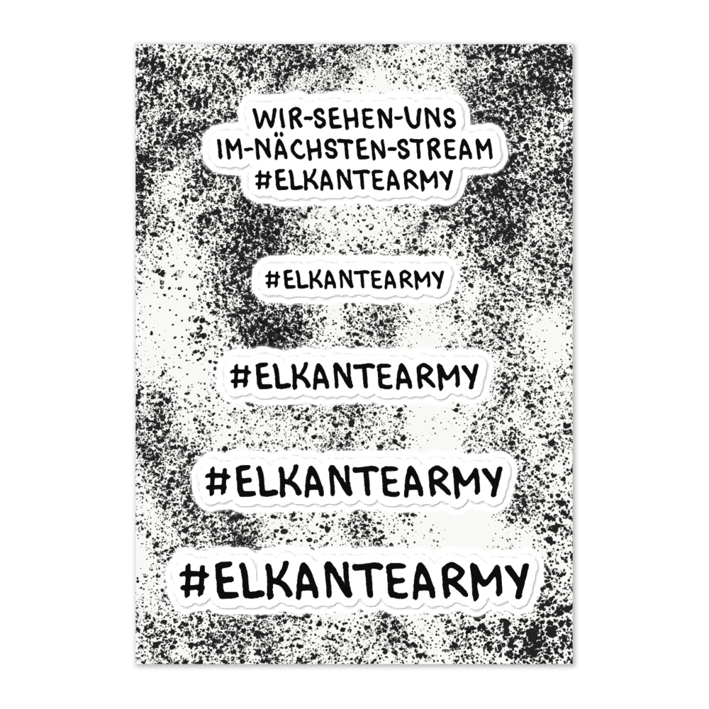 Elkantar1s - Stickerbogen