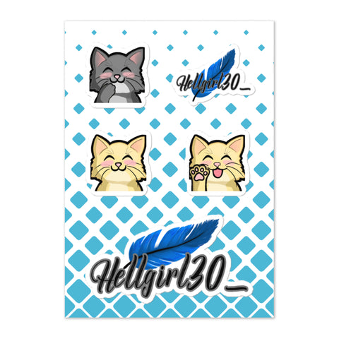 hellgirl30_ - Sticker-Blatt