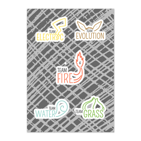 LuiTheDinosaur - Sticker-Blatt