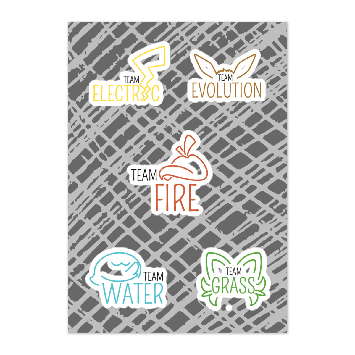 LuiTheDinosaur - Sticker-Blatt