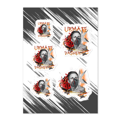 urmatedasher - Sticker-Blatt