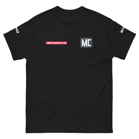 McHopper093 - Dickes Herren-Stoff-T-Shirt mit Druck