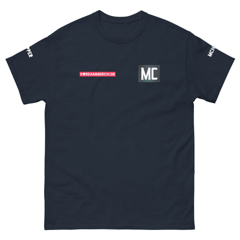 McHopper093 - Dickes Herren-Stoff-T-Shirt mit Druck