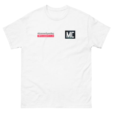 McHopper093 - Dickes Herren-Stoff-T-Shirt mit Druck
