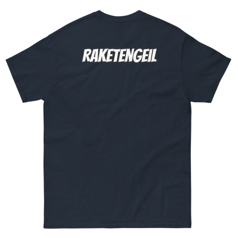 Meberson - Herren-Dickes-Stoff-T-Shirt mit Druck