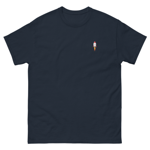 Meberson - Herren-Dickes-Stoff-T-Shirt mit Druck