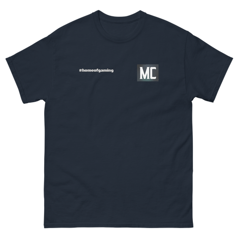 McHopper093 - Dickes Herren-Stoff-T-Shirt mit Druck