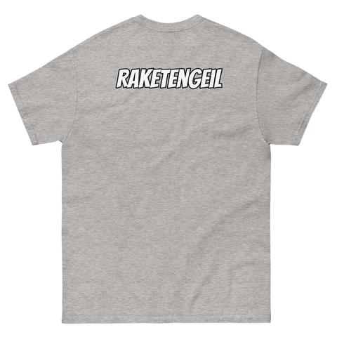Meberson - Herren-Dickes-Stoff-T-Shirt mit Druck