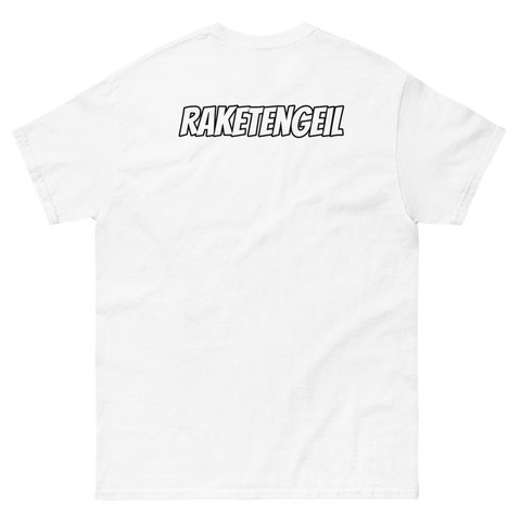 Meberson - Herren-Dickes-Stoff-T-Shirt mit Druck