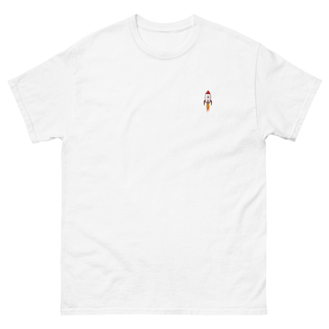 Meberson - Herren-Dickes-Stoff-T-Shirt mit Druck